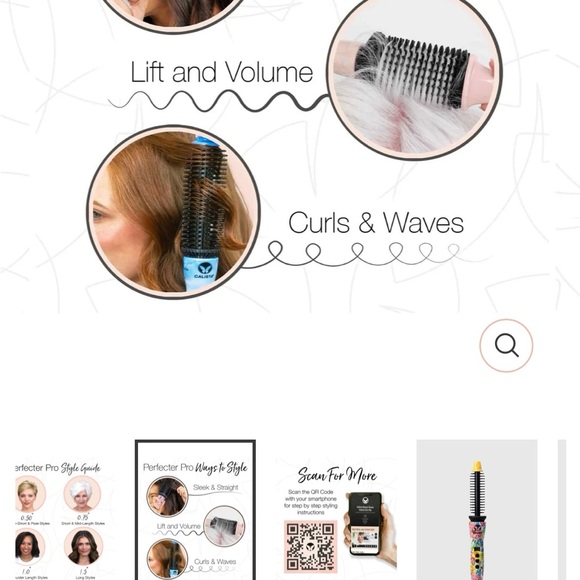 Calista Perfecter Pro Heated Round Brush 1.5 brand new - Picture 14 of 15